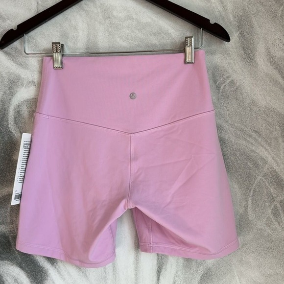 Lululemon Align High-Rise Short 6" Vitapink size 2 NWT bike short - Picture 3 of 7